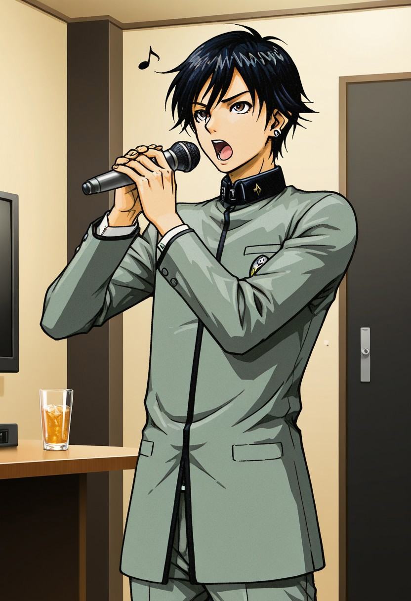 1boy,  solo,  Toudou Naoya on Tensor.Art