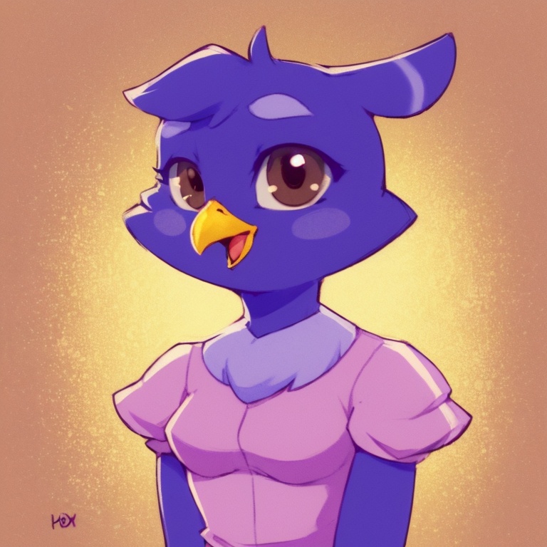 furry_female,  avian,  solo on Tensor.Art