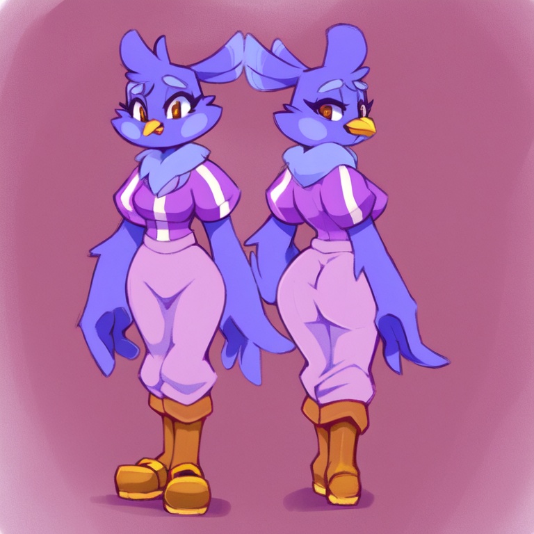 furry_female,  solo,  avian on Tensor.Art