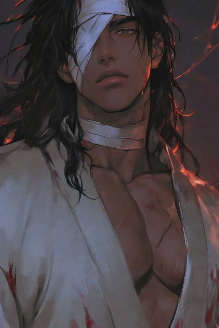 solo,  long hair,  looking at viewer on Tensor.Art