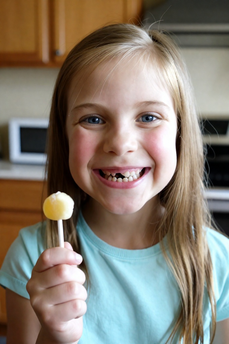 A young irish girl,  approximately 4-6 years old,  is centered in a medium shot on Tensor.Art