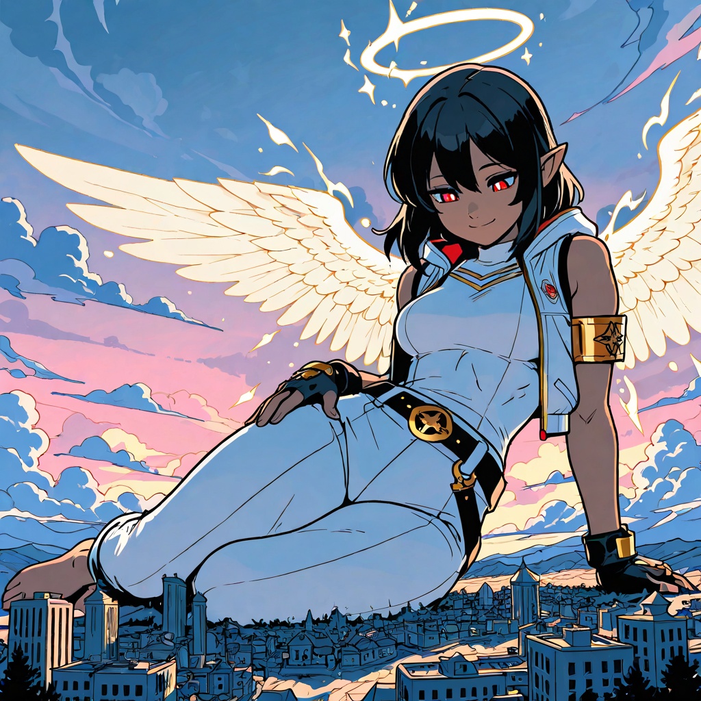 comicbook style,  colored lineart,  flat color on Tensor.Art
