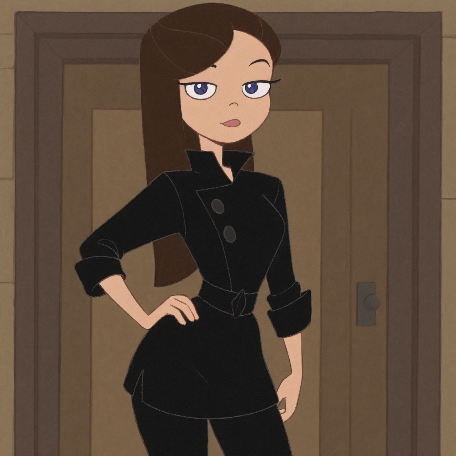1girl,  VanaDoof,  cartoon on Tensor.Art