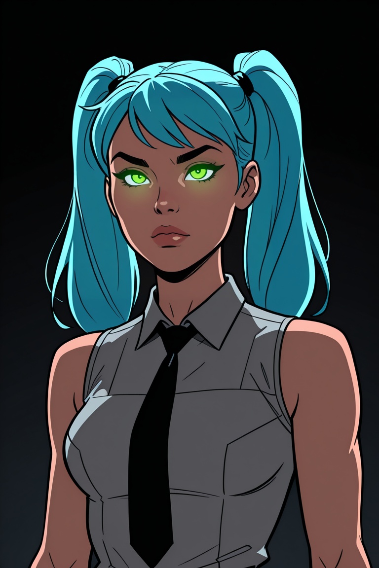 comicbook style,  colored lineart,  flat colors on Tensor.Art