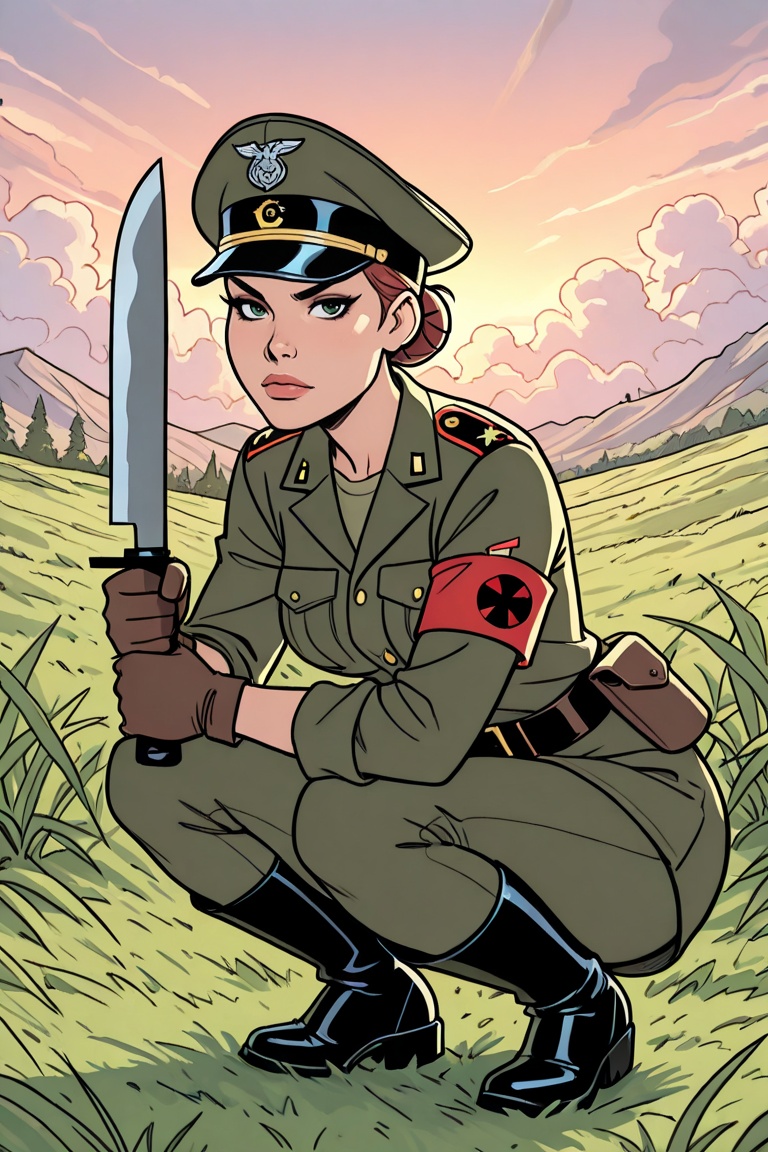comicbook style,  colored lineart,  flat colors on Tensor.Art