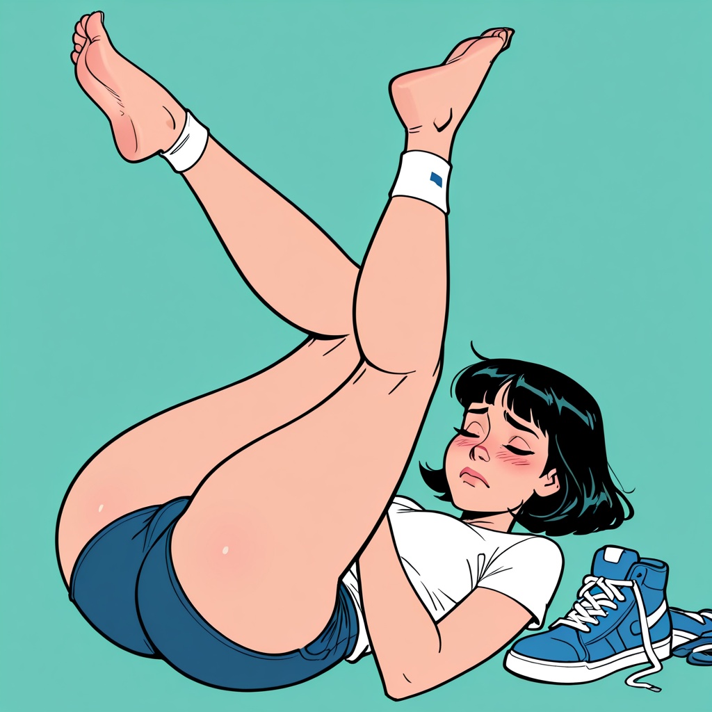 comicbook style,  colored lineart,  flat colors on Tensor.Art