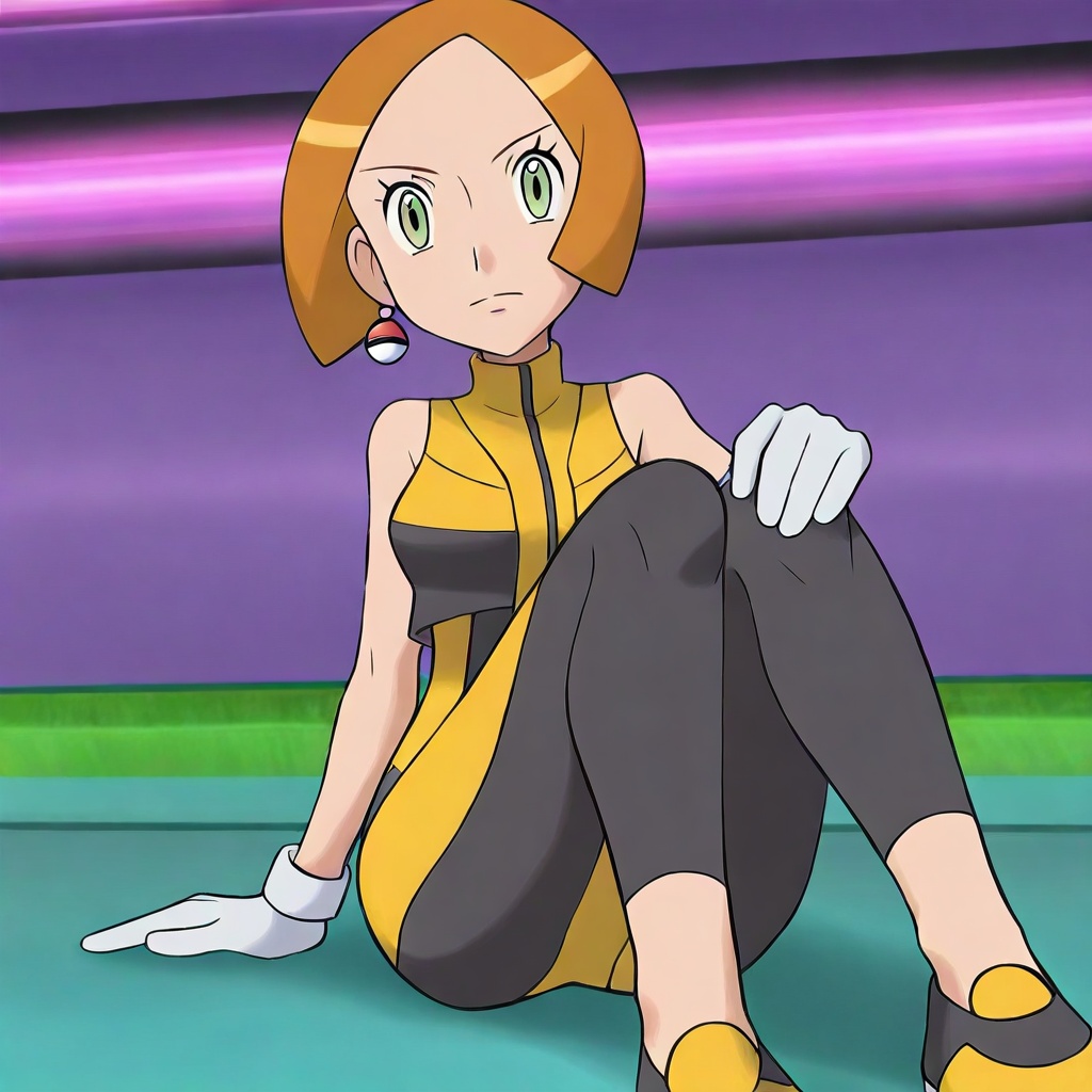 NCGR-pkmn,  Green eyes,  brown hair on Tensor.Art