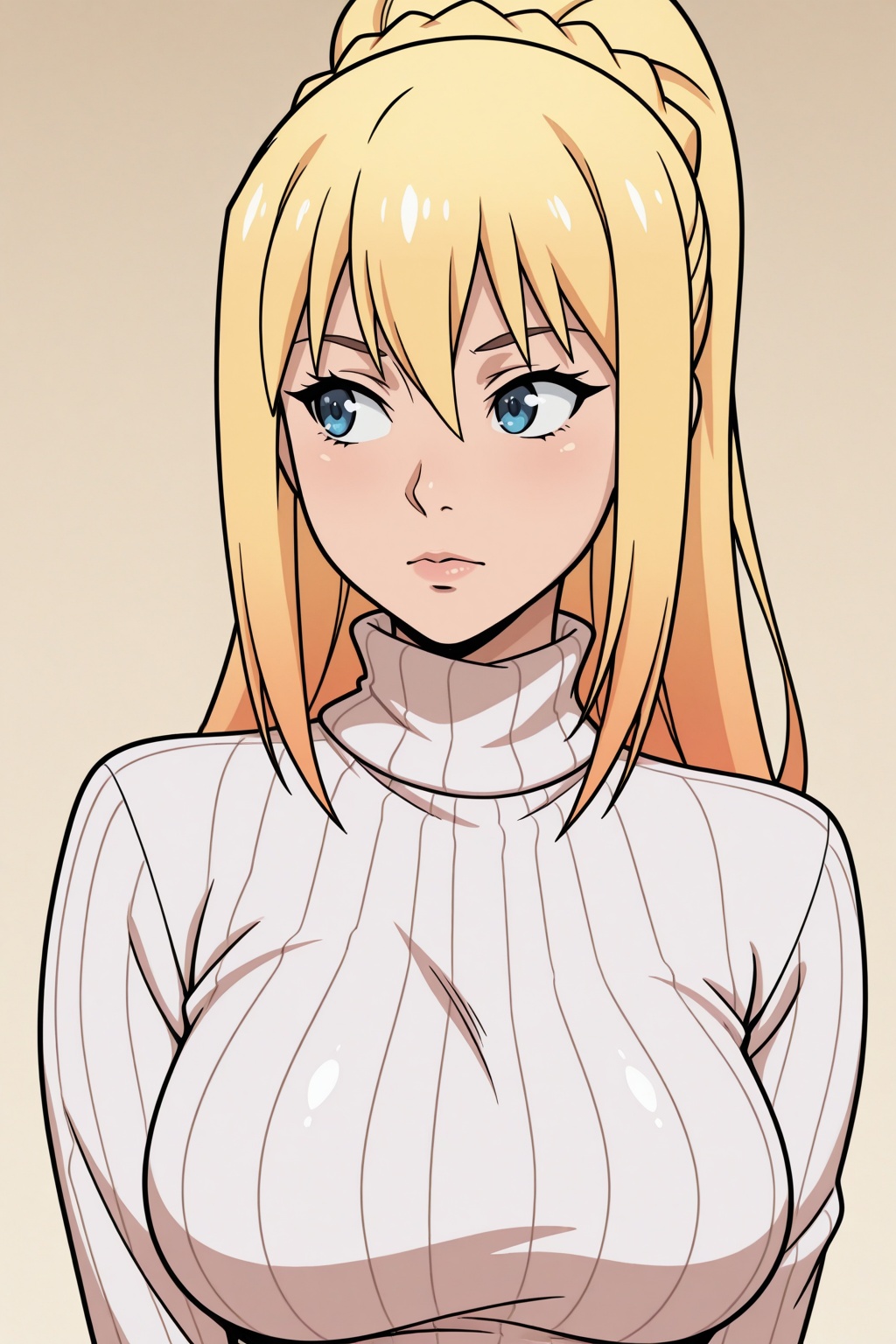 1girl,  solo,  sweater on Tensor.Art