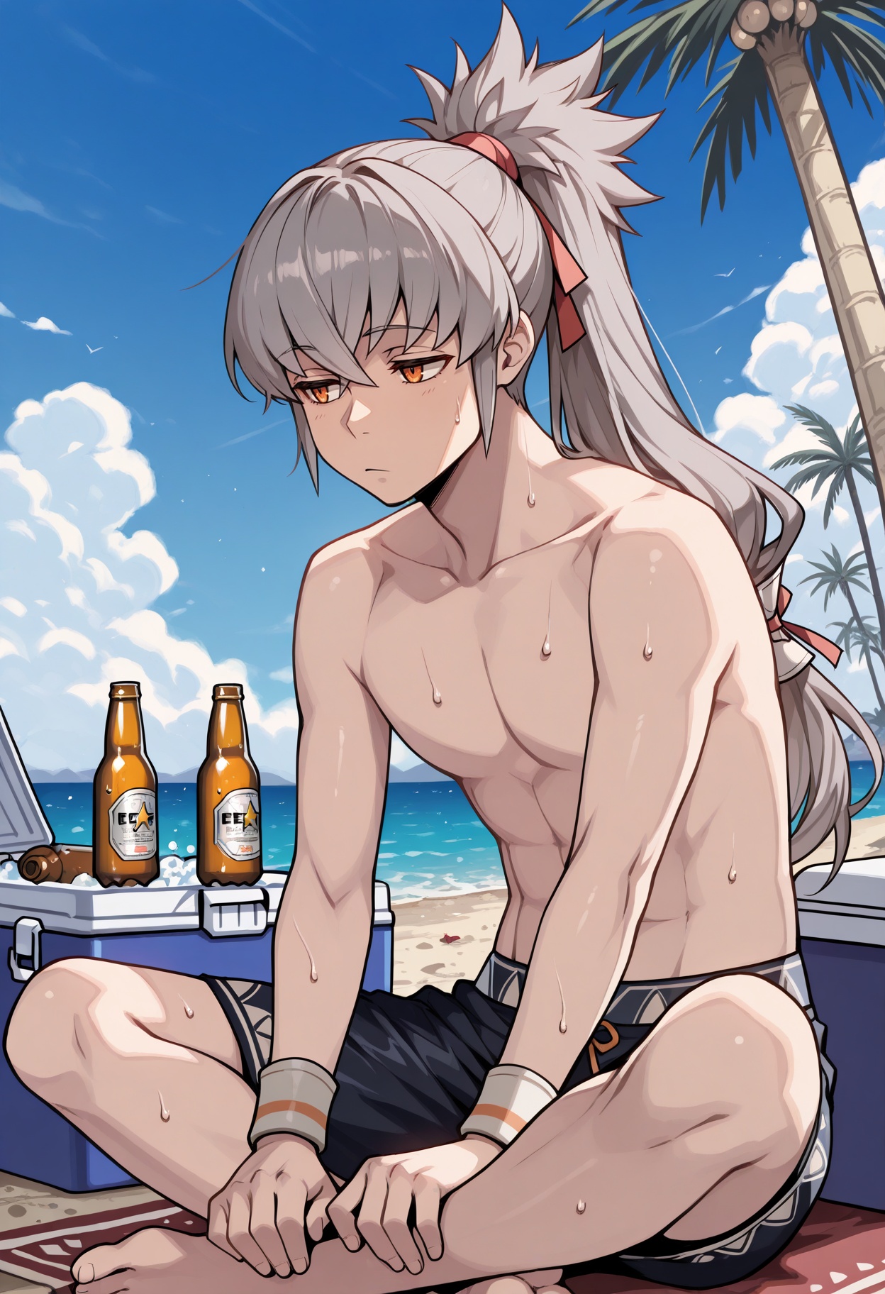 masterpiece,  best quality,  1boy on Tensor.Art