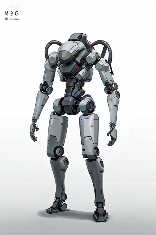 a Robot product design,solo,, no humans, Minimalist and simple design,