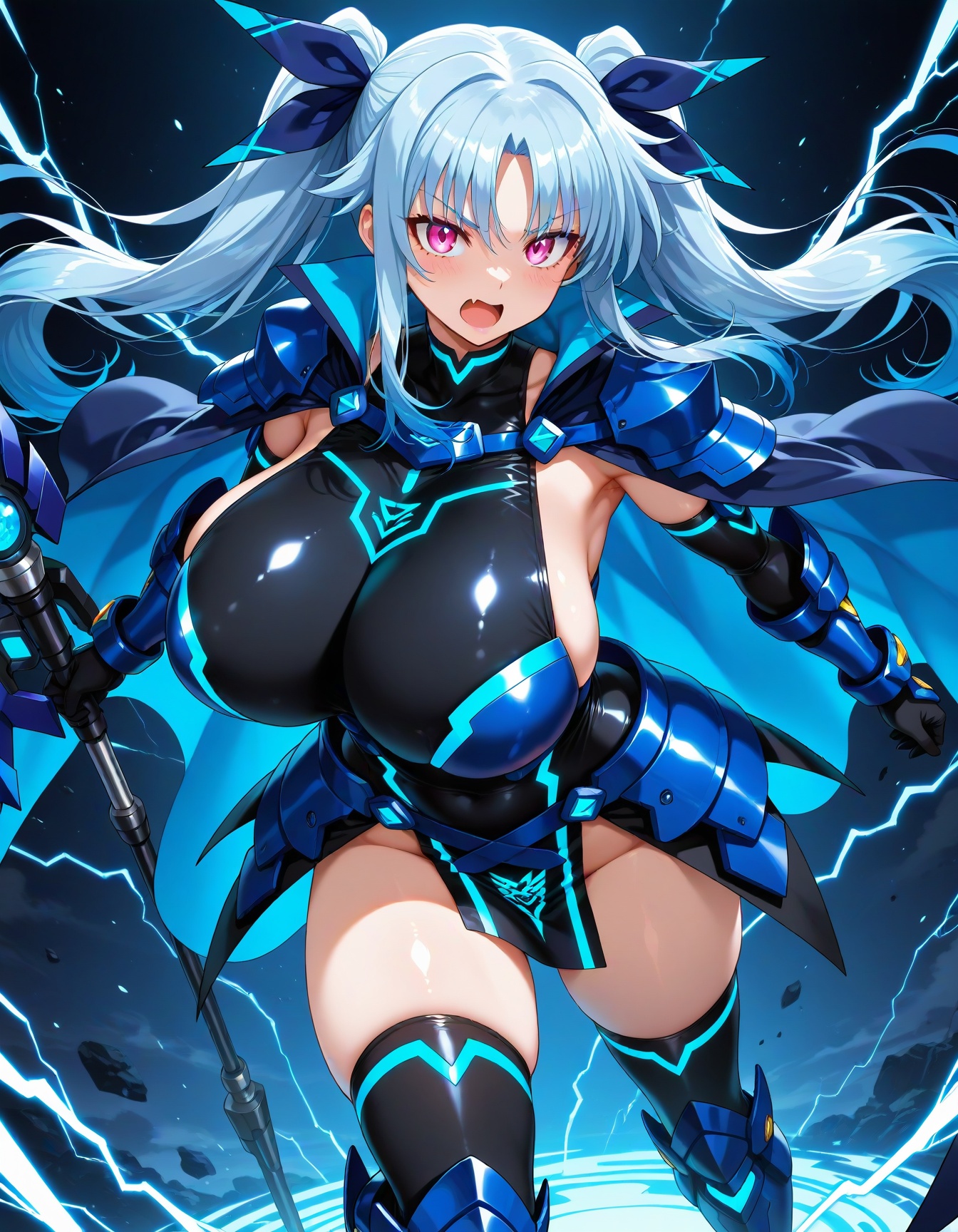 levi_the_slasher,  ***** body ,  huge breasts on Tensor.Art