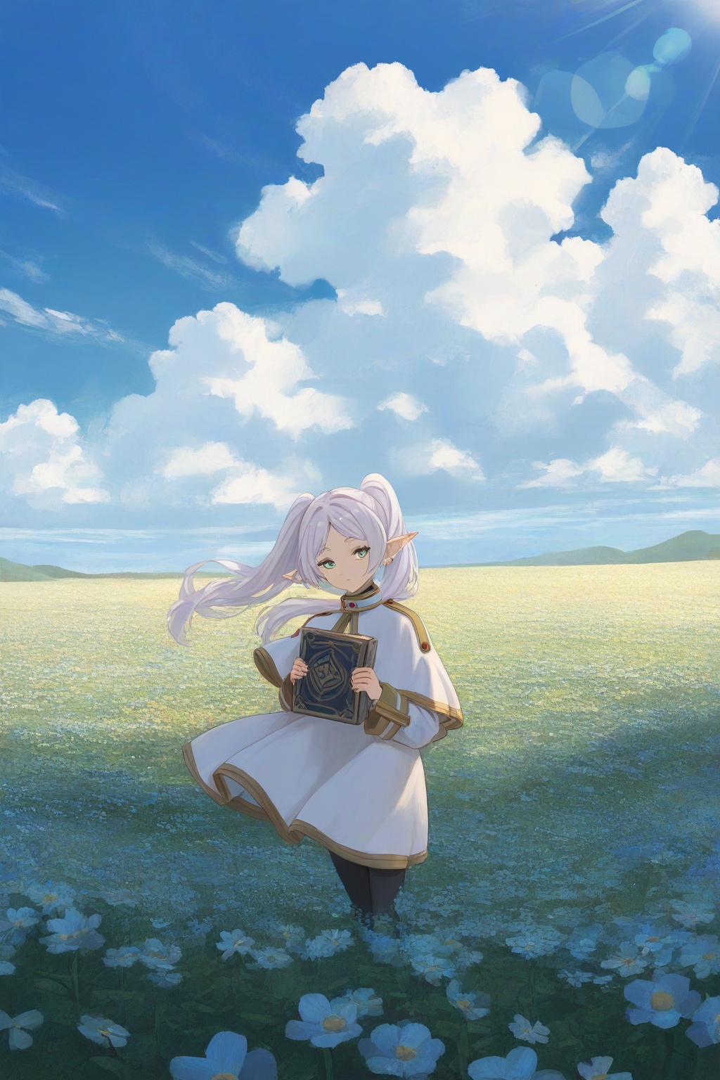 1girl,  solo,  frieren on Tensor.Art