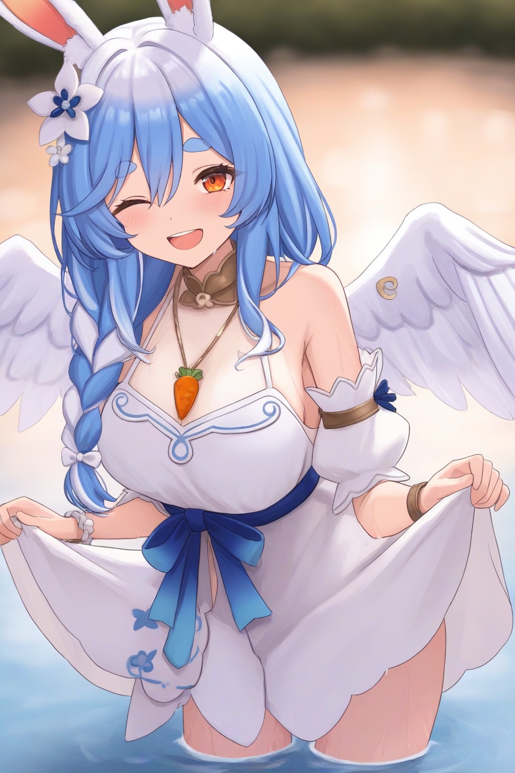 1girl,  solo,  pekomama on Tensor.Art