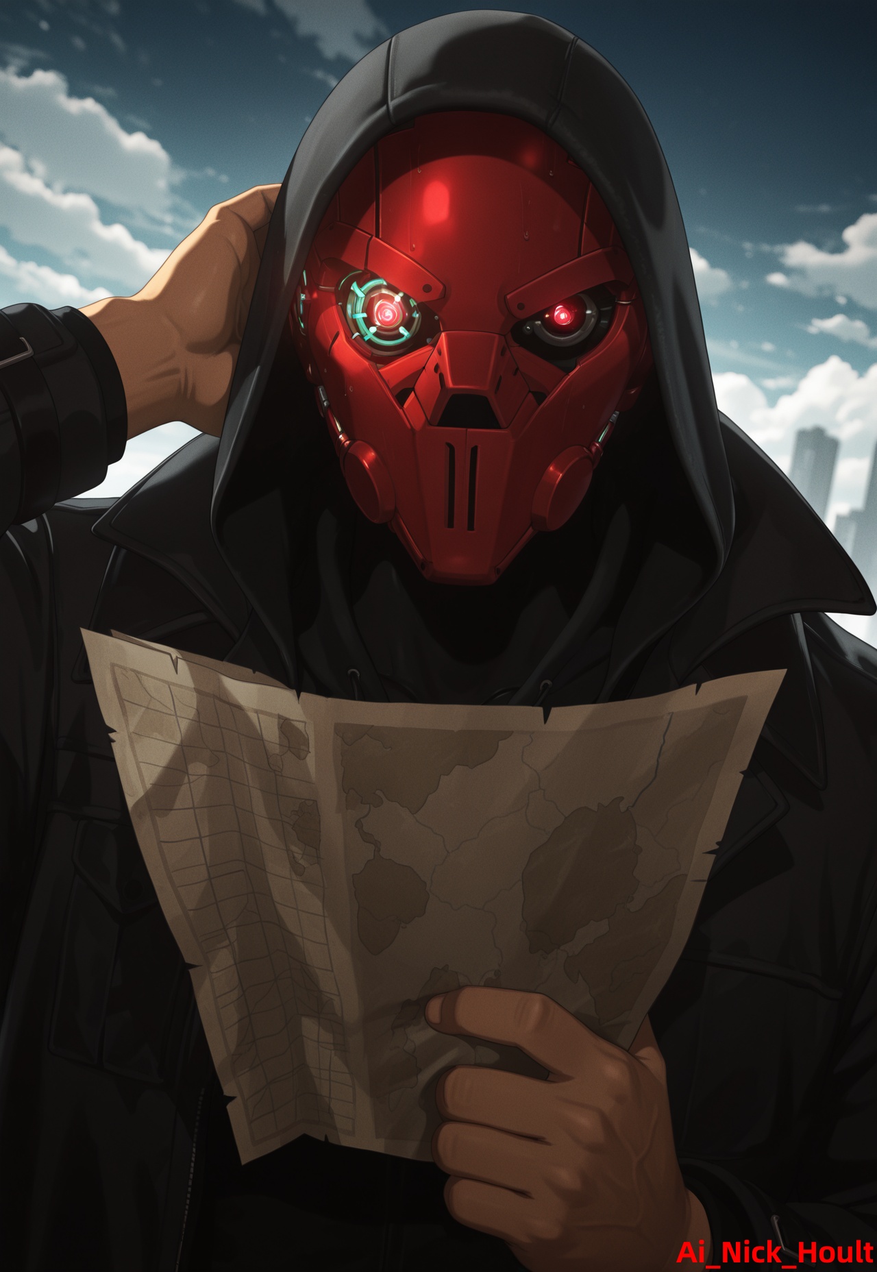 Shroud_with_ mask,  man,  mature on Tensor.Art