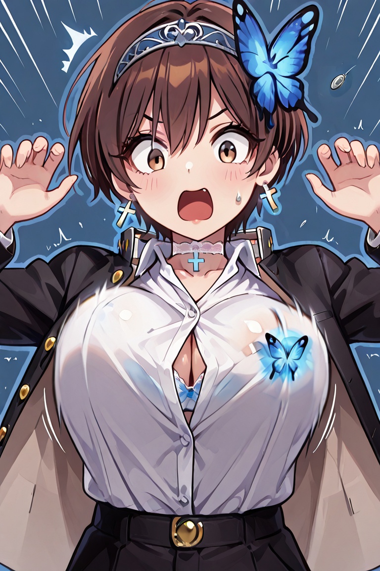 (breasts,  boobs,  girl on Tensor.Art