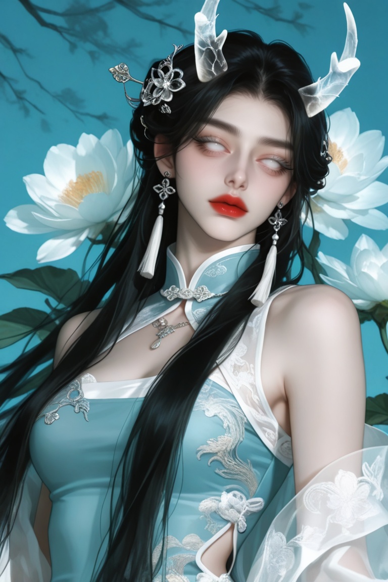 detailed eyes,  realistic,  manhwa style on Tensor.Art