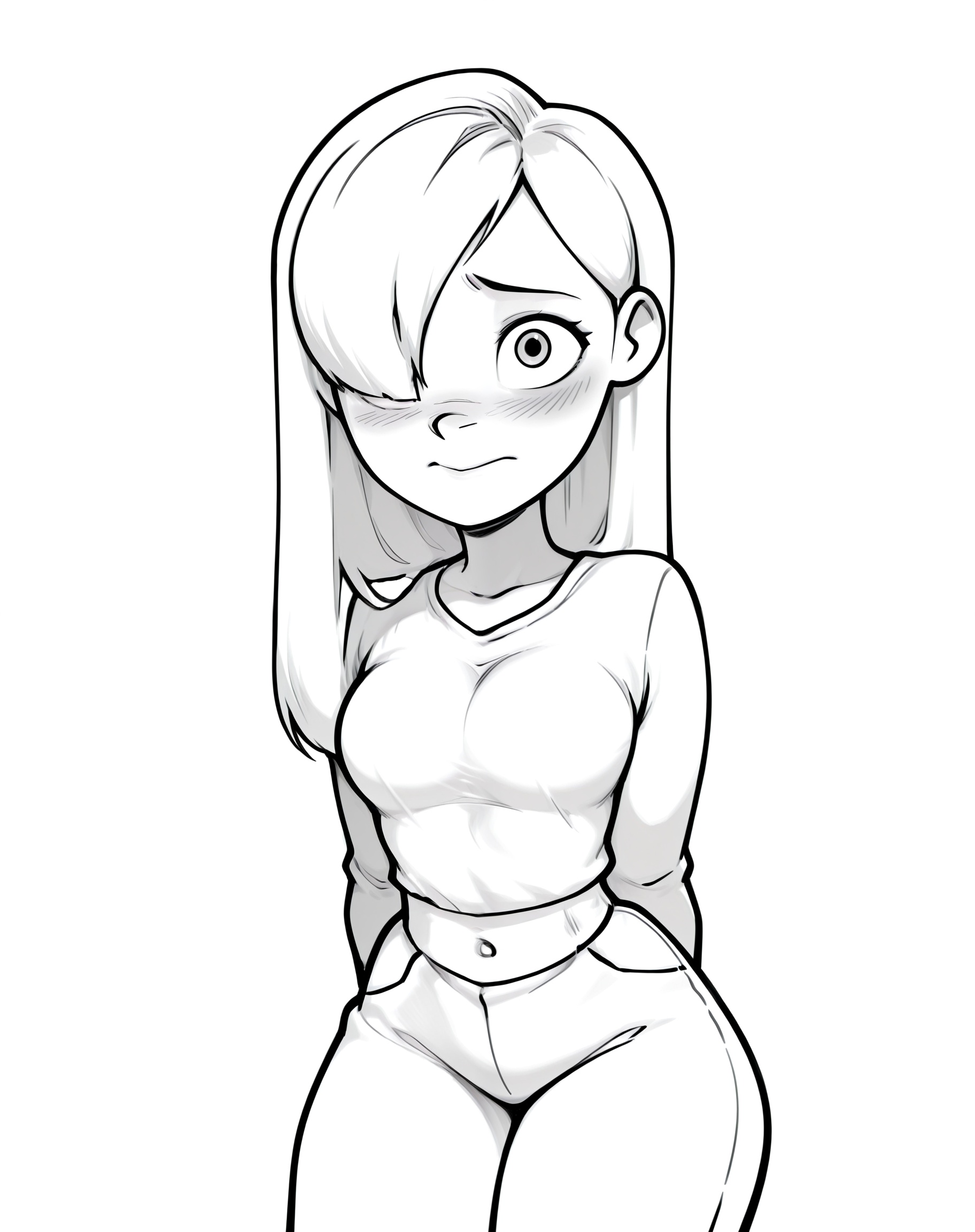 best quality,  white background,  shaded lineart on Tensor.Art