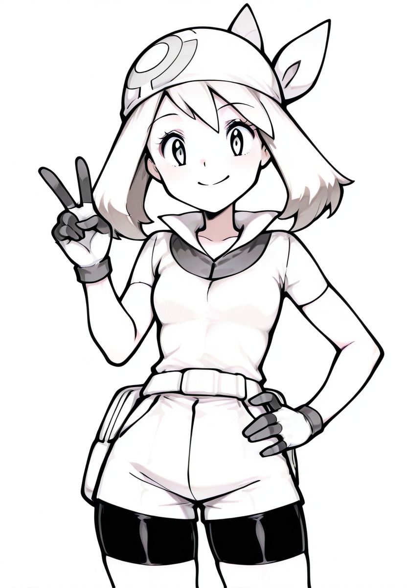 best quality,  white background,  lineart on Tensor.Art