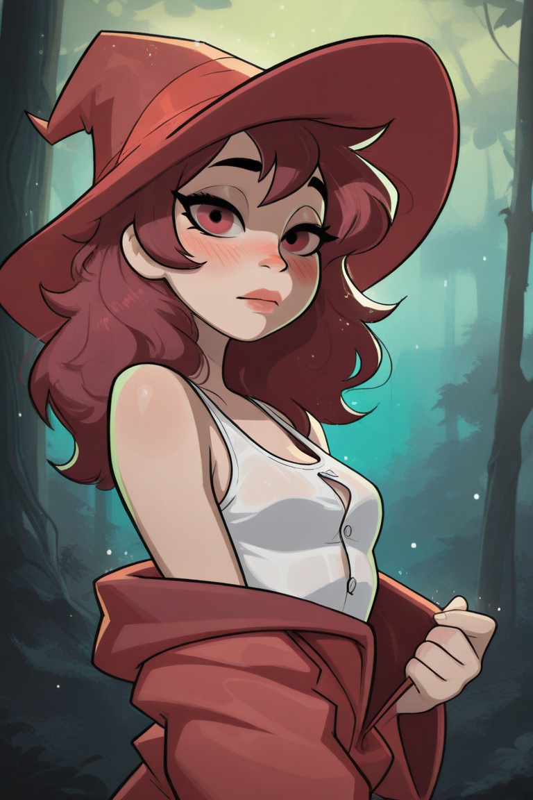 lazypos,  sinozick_illu,  flat anime style on Tensor.Art