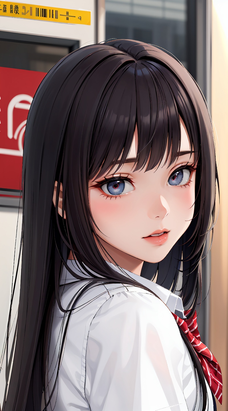 ultra detailed,  1girl,  high_school_girl on Tensor.Art
