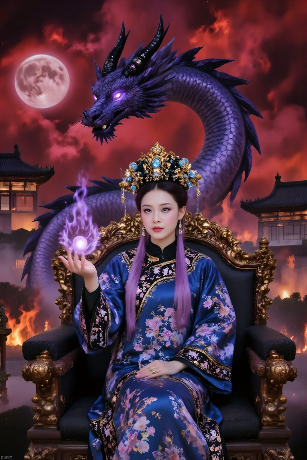 Top quality,  ranked number one. Inspiration: Empress,  Qing Dynasty on Tensor.Art