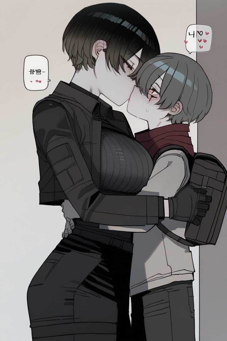 2people,  1girl,  Rei on Tensor.Art