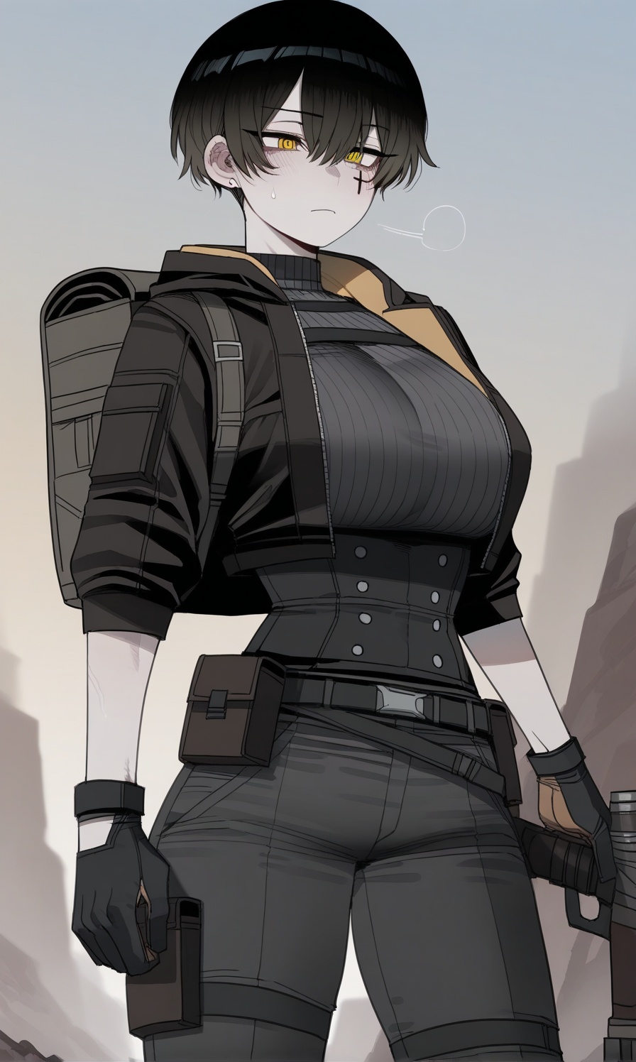 1girl,  solo,  breasts on Tensor.Art