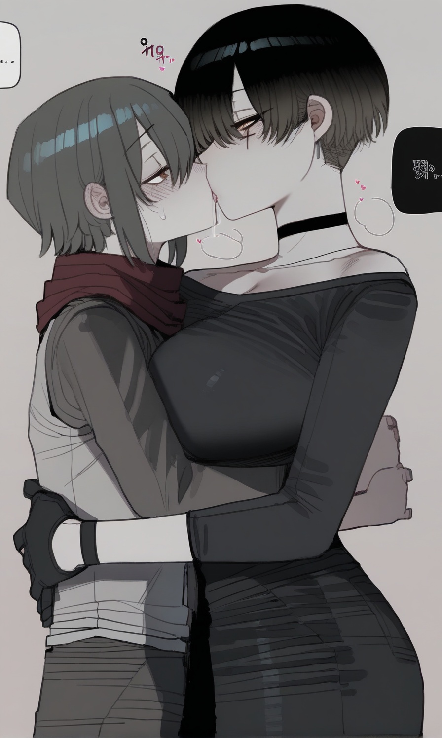 2people,  1girl,  Rei on Tensor.Art