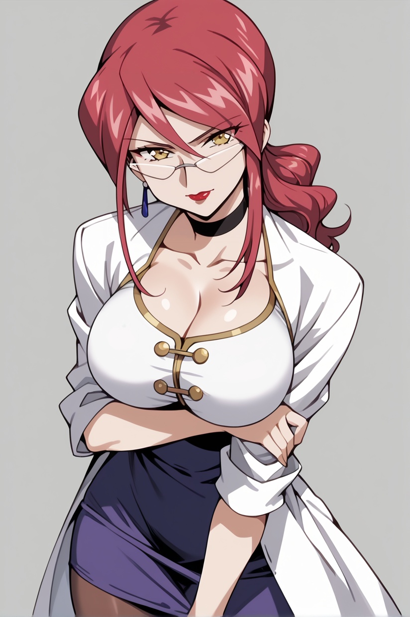 KirikoAoi,  KirikoDress,  red hair on Tensor.Art
