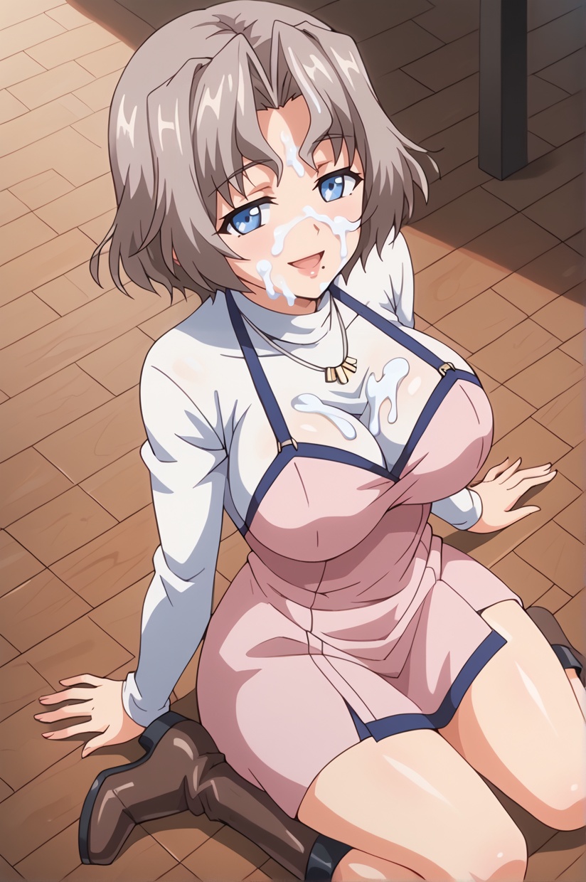 RyoukoYanagi,  RyoukoDress,  short hair on Tensor.Art