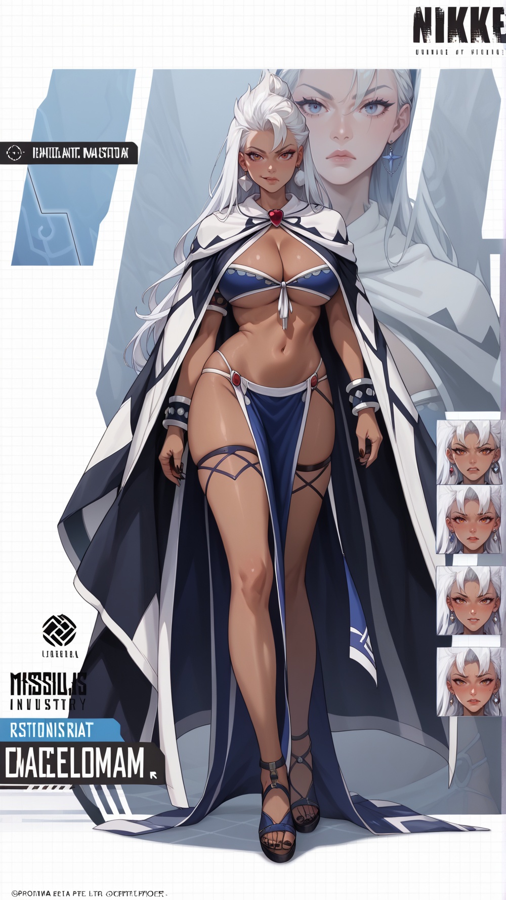 BriarFT,  dark-skinned female,  long hair on Tensor.Art