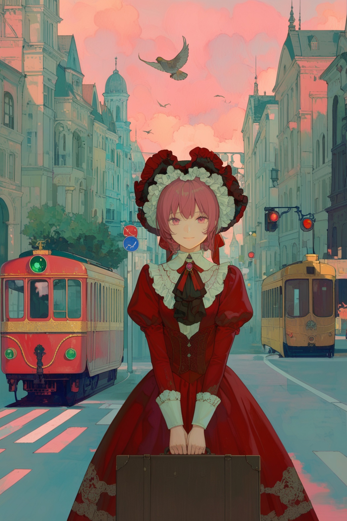1girl,  solo,  cowboy shot on Tensor.Art
