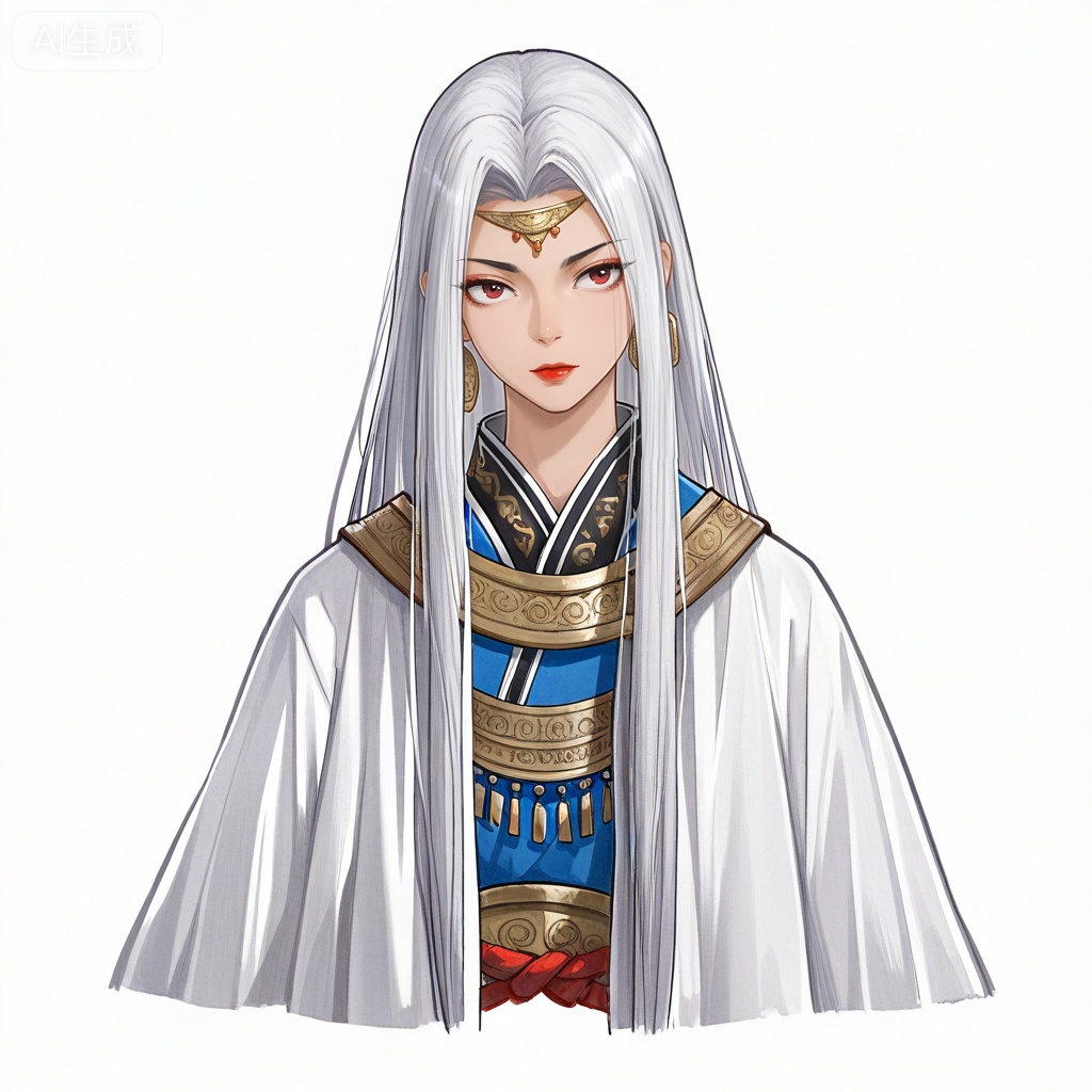 masterpiece, best quality,solo,white background,simple_background,
,yijianfengyunjue_style