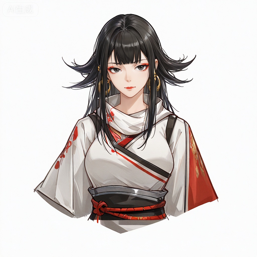 masterpiece, best quality,solo,white background,simple_background,
,yijianfengyunjue_style