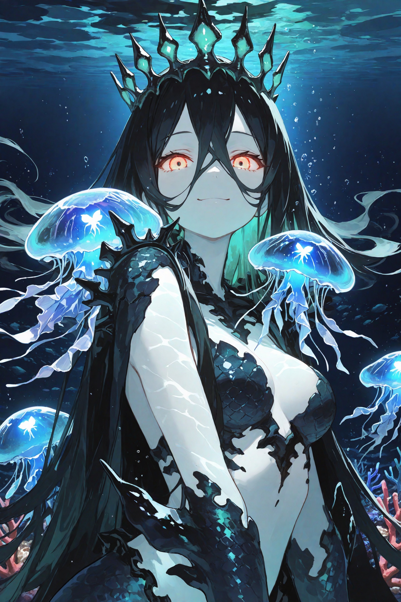 8k resolution,  underwater shot,  1girl on Tensor.Art