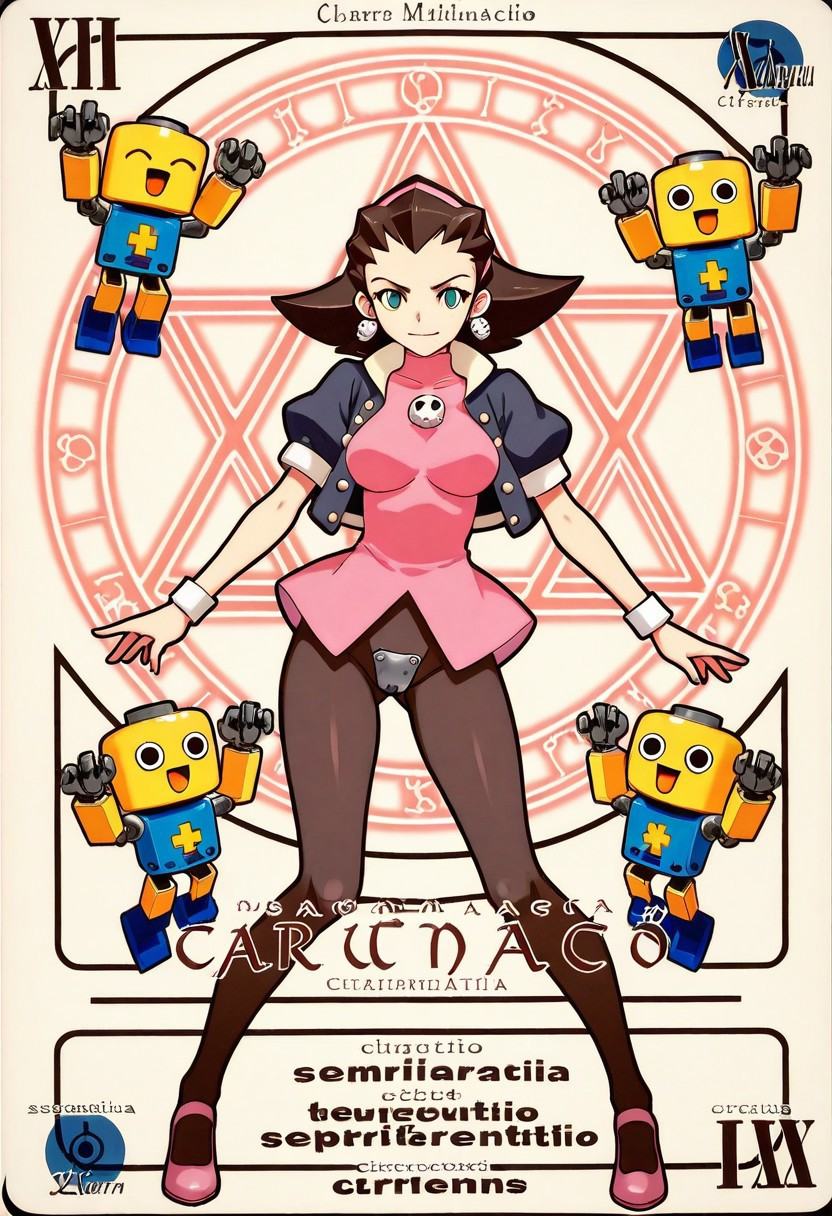 tron bonne,  green eyes,  brown hair on Tensor.Art