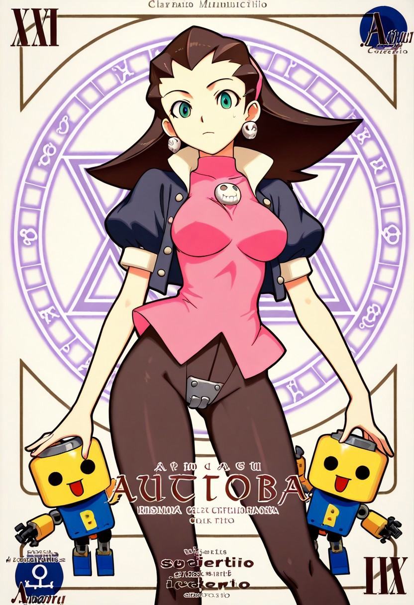 tron bonne,  green eyes,  brown hair on Tensor.Art