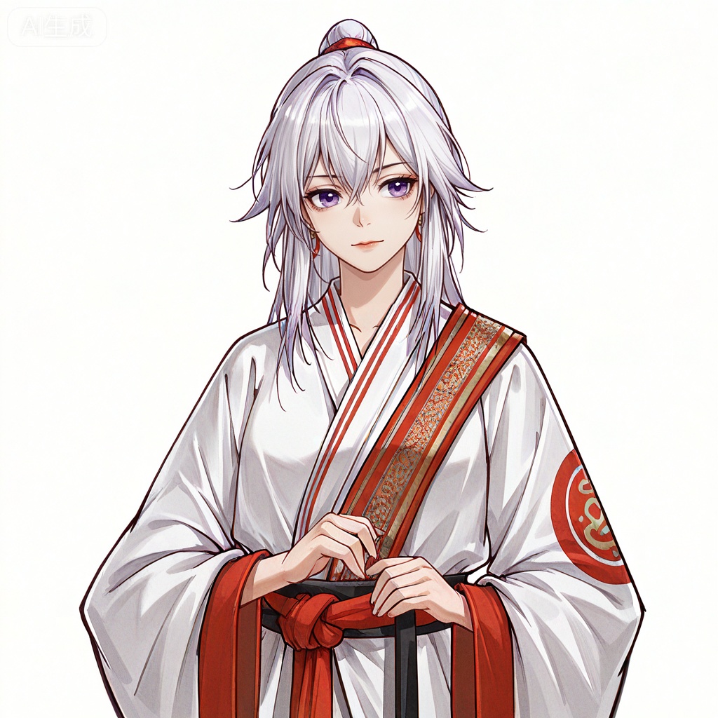 masterpiece, best quality,solo,white background,simple_background,
,yijianfengyunjue_style