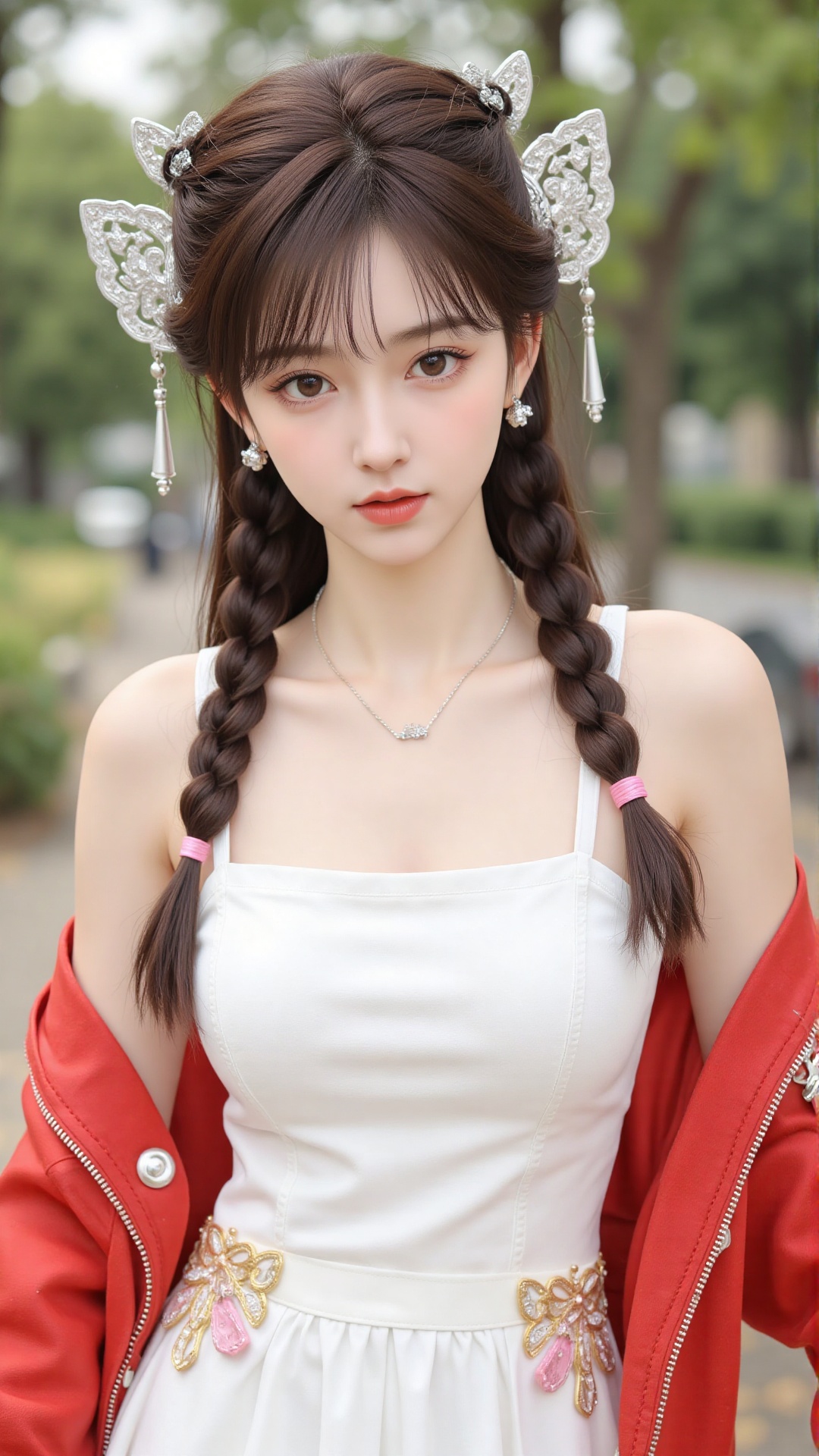 1girl,  solo,  jewelry by Tim_Yi on Tensor.Art