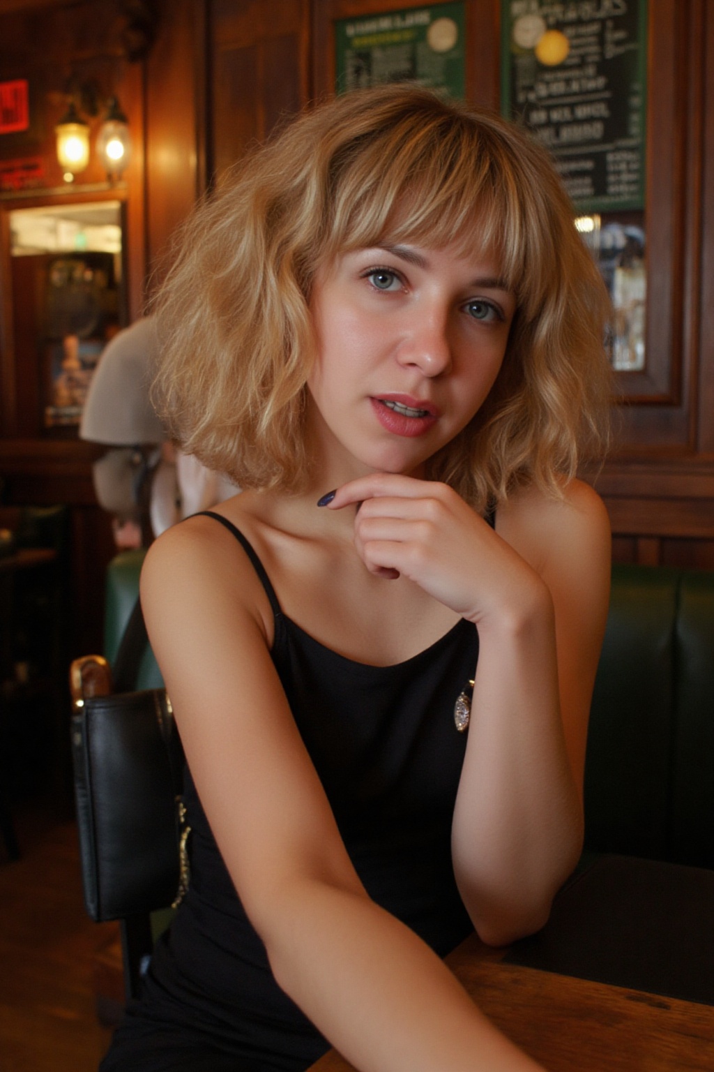 a closeup to a 20 year old Sweedish girl,  lilyaohwx woman,  blondie on Tensor.Art