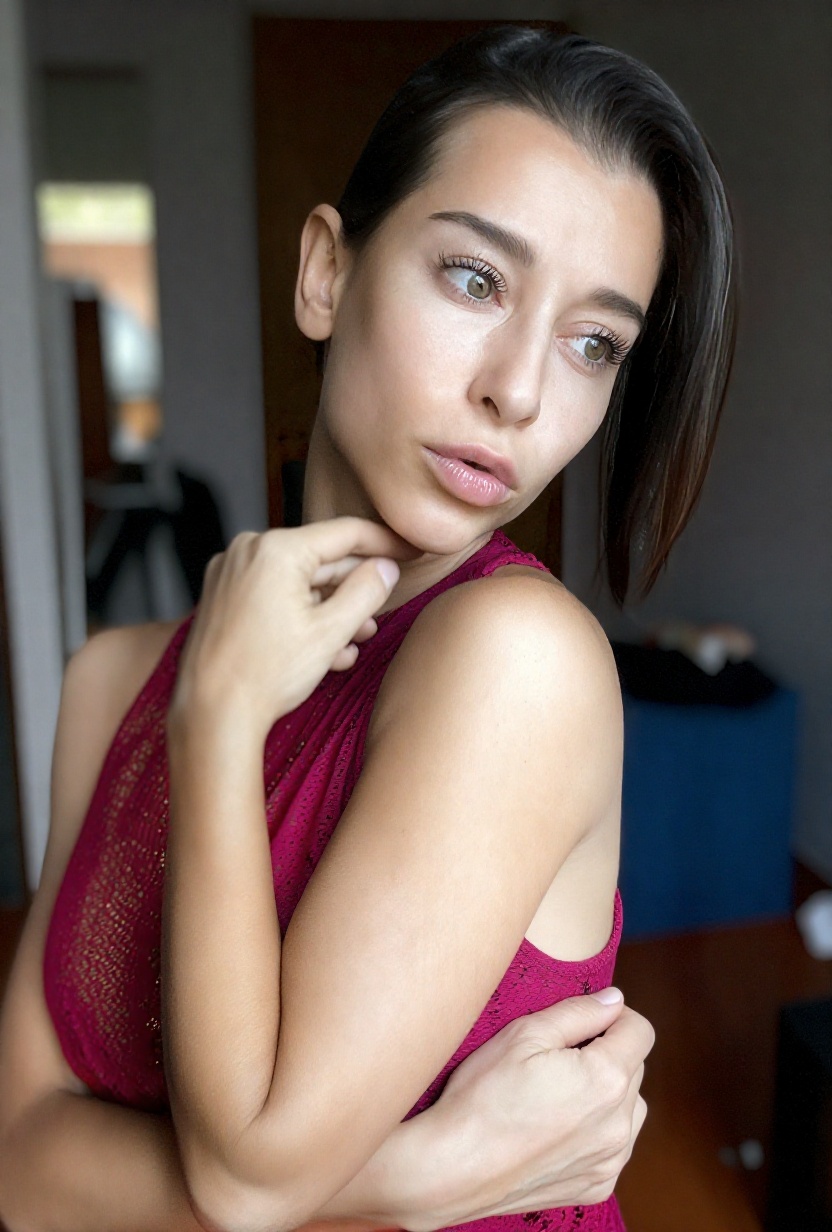 Portrait of Estephania in a sexy mood on Tensor.Art