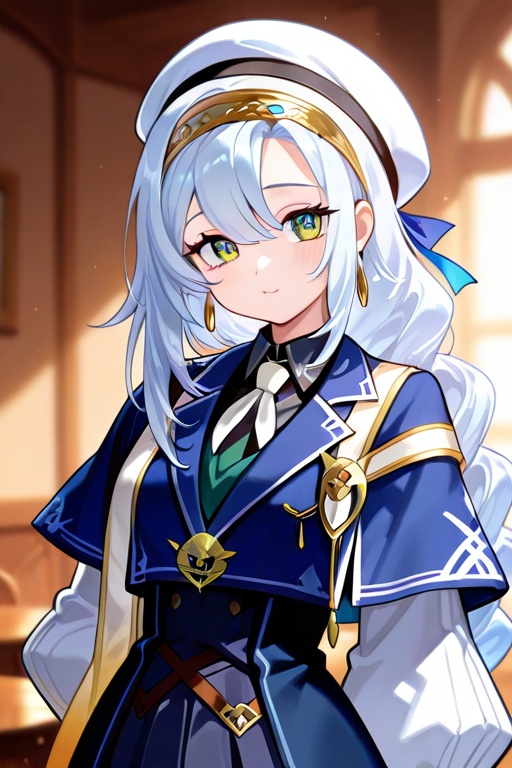 1girl,  artmegi finemelt,  school uniform on Tensor.Art