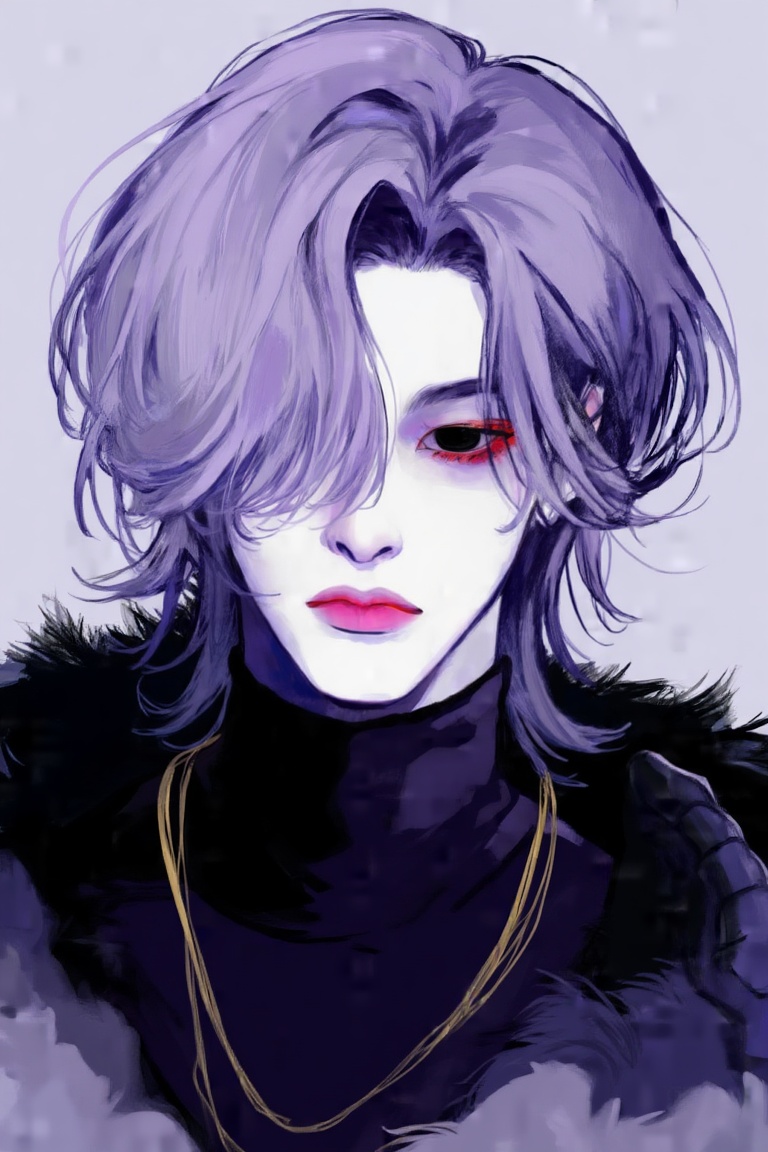 Vivid colors,  ***** man,  asian features on Tensor.Art