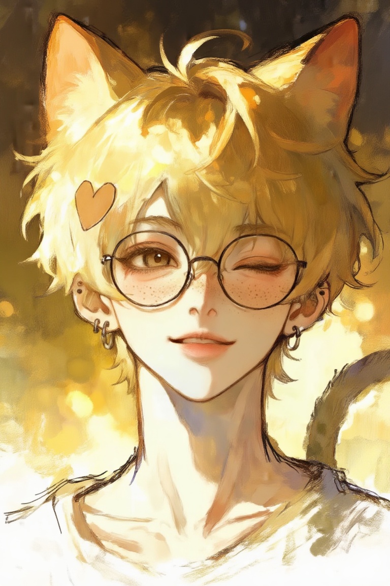 1boy,  solo,  strawberry blond hair on Tensor.Art