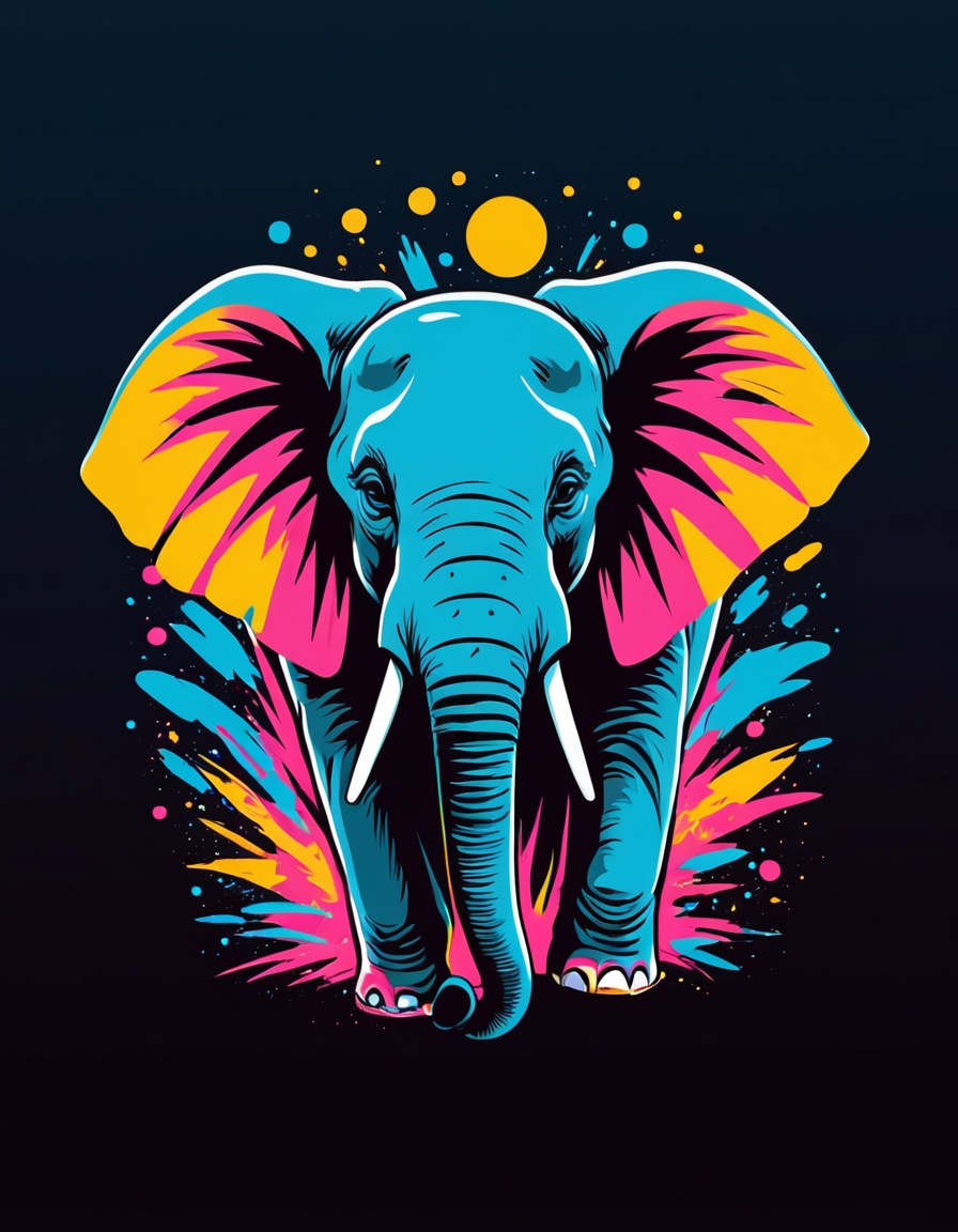 ehtshirt3,  elephant on Tensor.Art