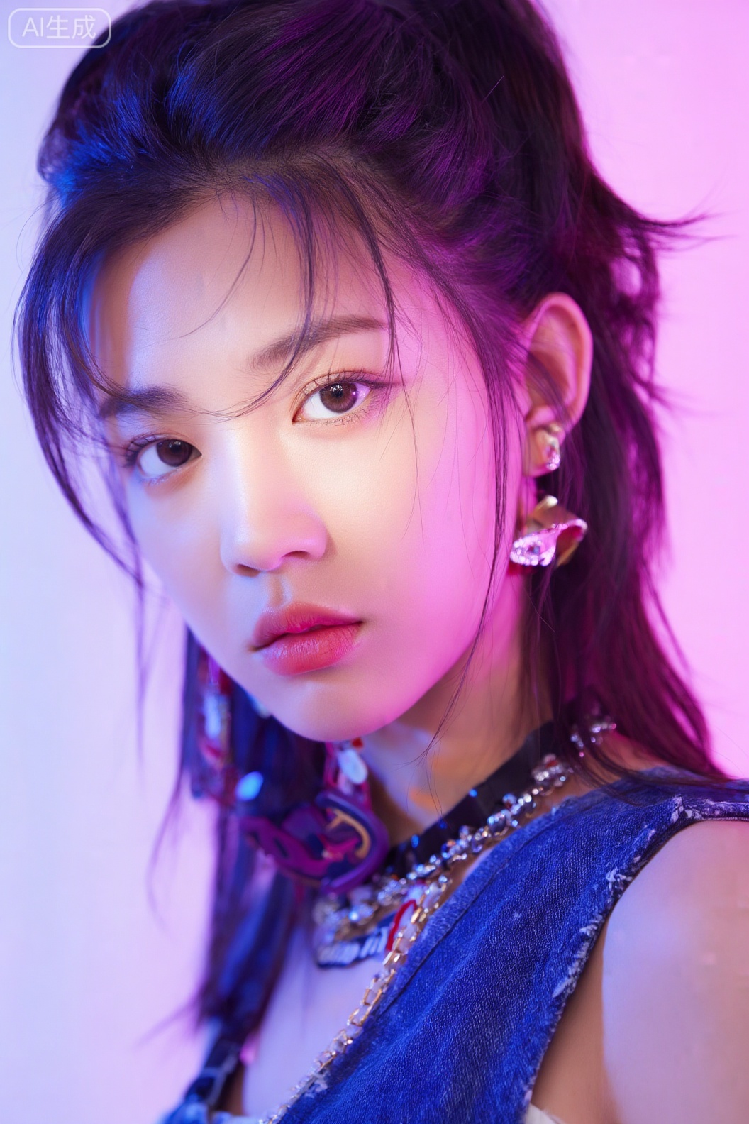 20 岁少女,特写,亚洲少女,fashion