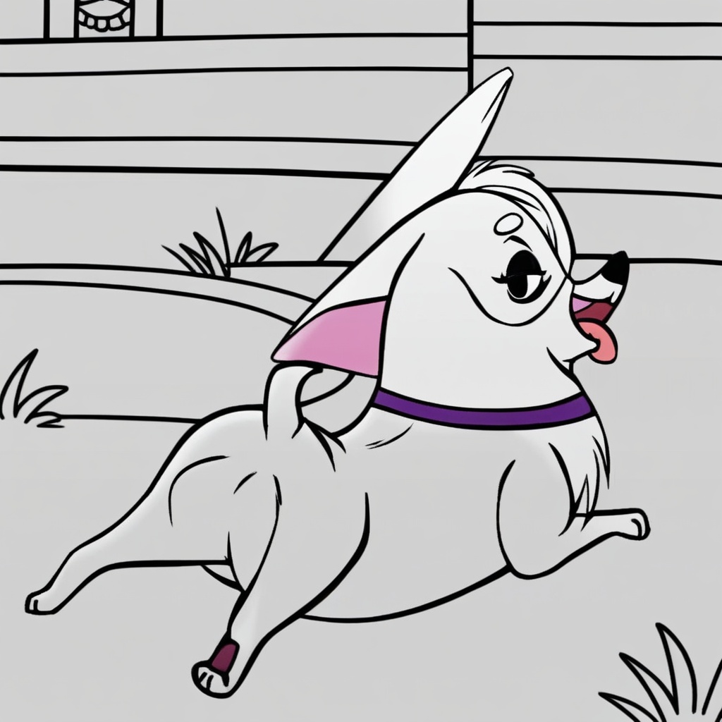 madam corgi,  feral,  solo on Tensor.Art