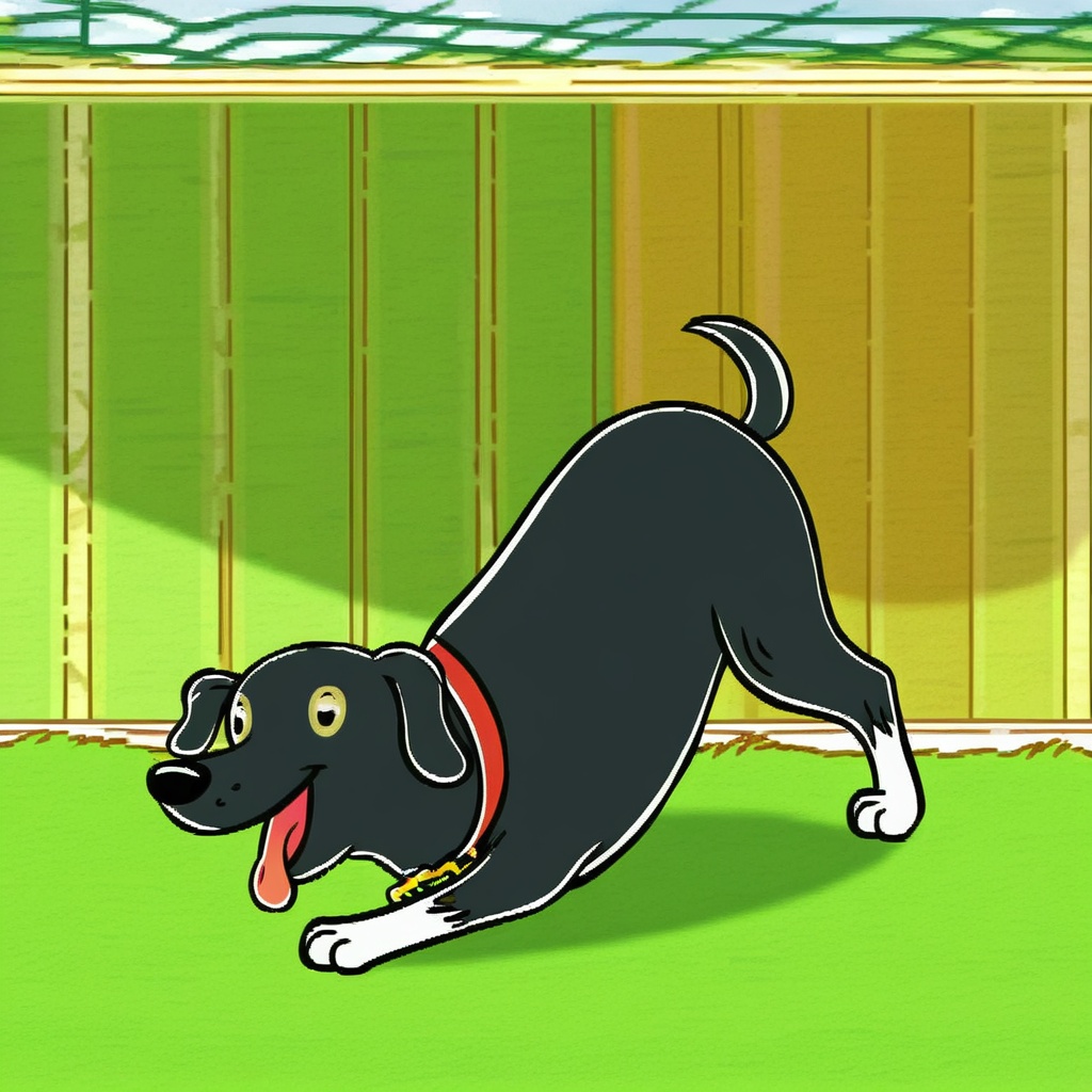 Star the number six mutt,  feral,  solo on Tensor.Art