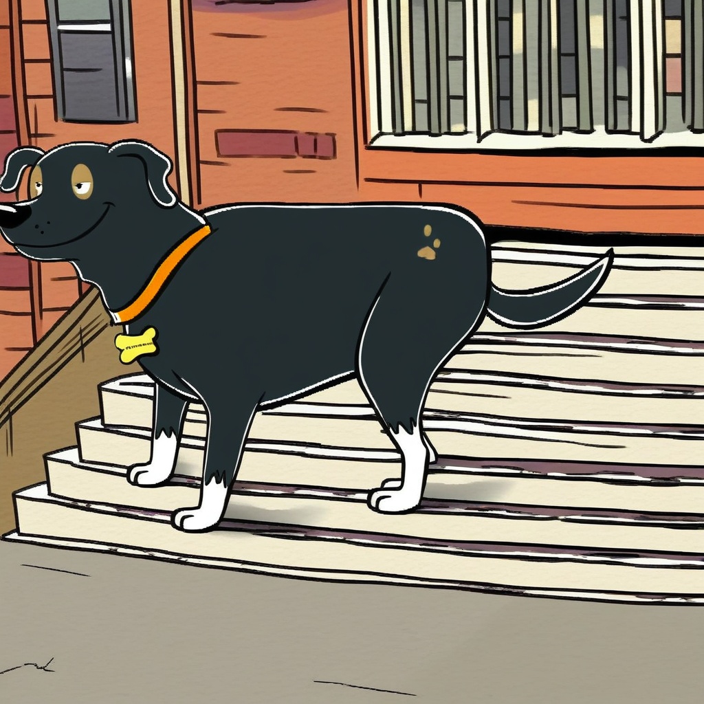 Star the number six mutt,  feral,  solo on Tensor.Art