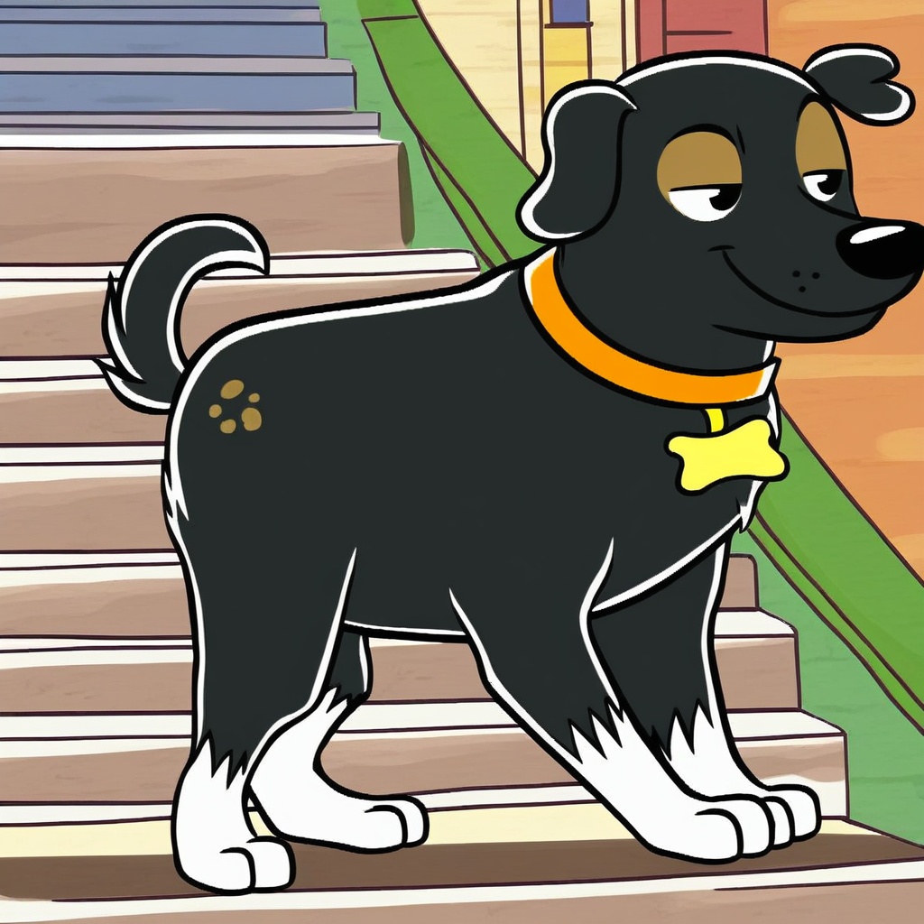 Star the number six mutt,  feral,  solo on Tensor.Art